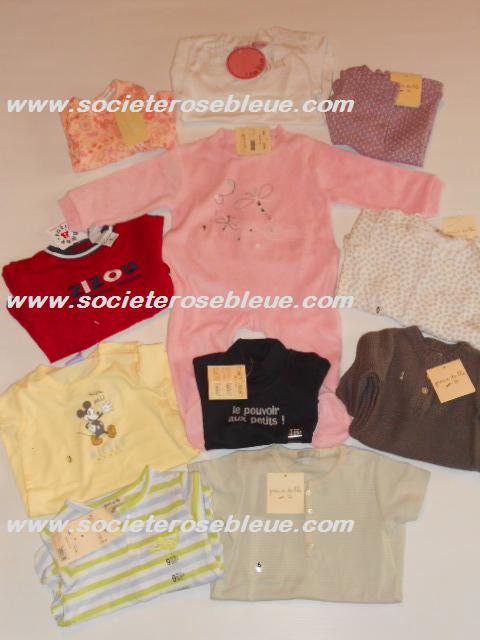 Lot De Vetements Grain De Ble Enfant Destockage Grossiste