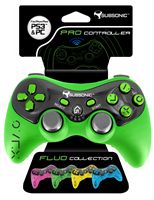 Manette Pro Fluo Green PS3