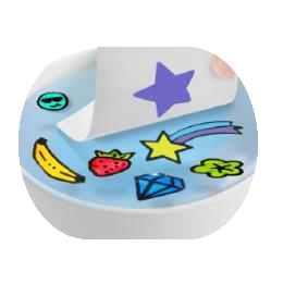 JEUX DIY WATER ART 10 FEUTRES + STICKERS – DESTOCKAGE PROFESSIONNEL – 4000 PCS
