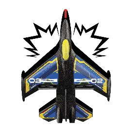 AVION SONIC EVO 25 CM – DESTOCKAGE PROFESSIONNEL – 5000 PCS