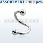 Lot de piercing arcade