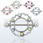 Lot de piercing téton