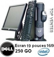 Dell Gx optiplex écran 19'' ( Gar.3 ans ) 250go