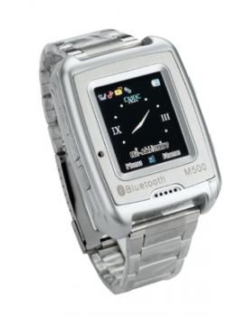 HASEE M500 montre téléphone bijou métal tribande