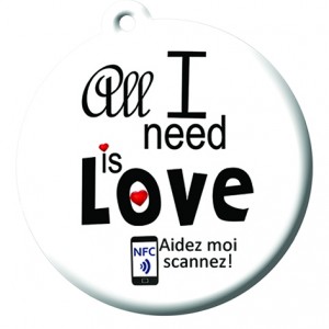 Médaille Géolocalisable