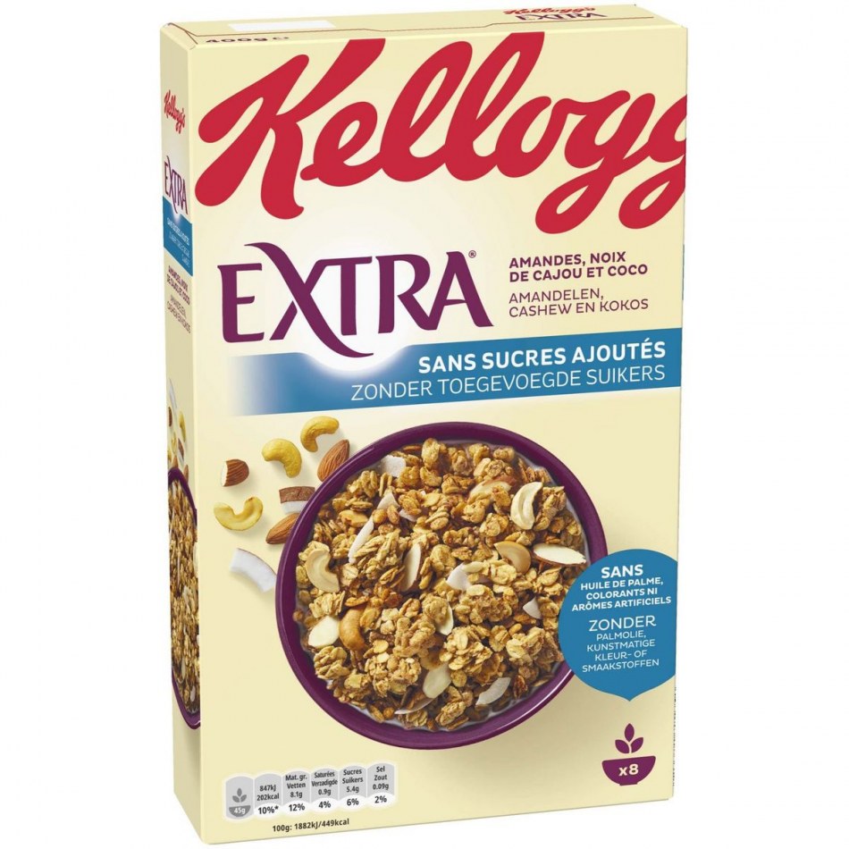 CEREALES EXTRA KELLOGG'S 400G iFM Distribution Destockage Grossiste