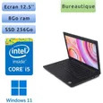 Dell Latitude 7290 - Windows 11 - i5 16Go 256Go SSD - 12.5 - Webcam - Ordinateur Portab...