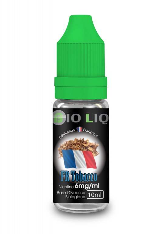 Liquide francais bioliq pour cigarette electronique a base de glycerine