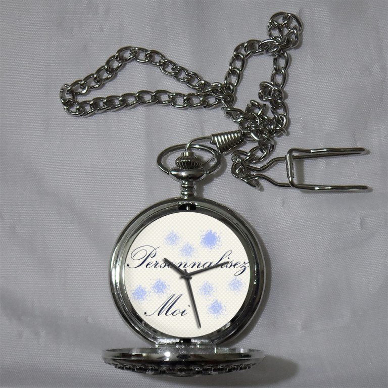 Chaîne De Montre De Poche En Alliage Rétro – Longueur 38 Cm, Design Vintage, Noir, Pour Gousset