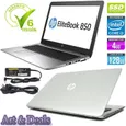 Hp Elitebook 850 G3 15" Core i3 SSD 128Go 4Go