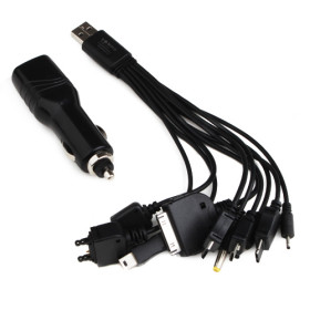 Chargeur de voiture de téléphone portable Durable