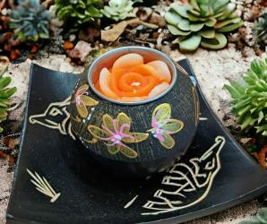 Vases et Bougeoirs en Manguier et Bambou – Faits Main, Élégance Naturelle