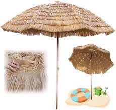 Parasol de terrasse en chaume - Style Hawaii Tiki