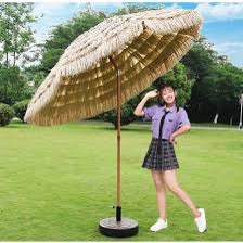 Parasol de terrasse en chaume - Style Hawaii Tiki
