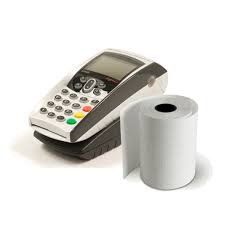 Bobines papier terminaux cartes bancaires, TPE, carte bleue