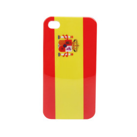 Espagne drapeau durs affaire de protection pour Apple iPhone 4