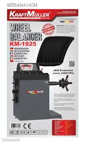 EQUILIBREUSE DE ROUES VOITURE 220V/50HZ/MONOPHAZE KM-1925
