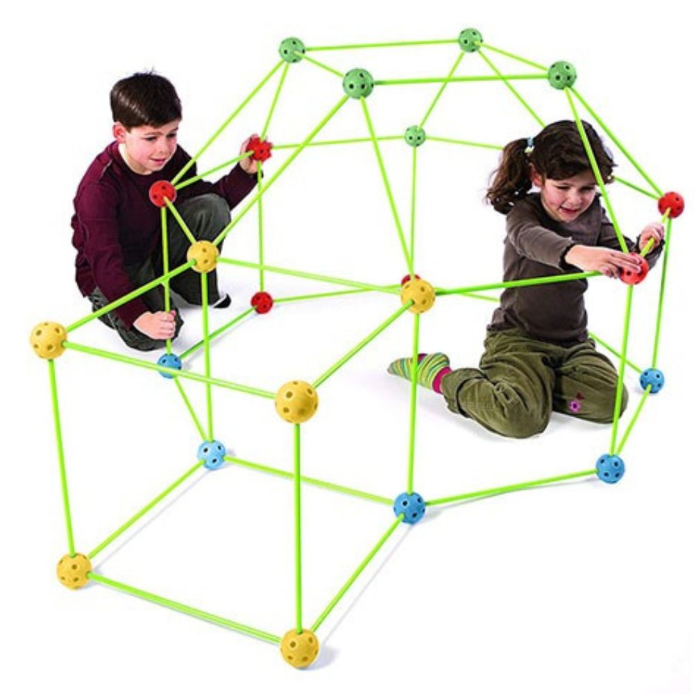 SHOPSTORY MAGICASTLE Kit de Construction de Cabanes pour Enfants