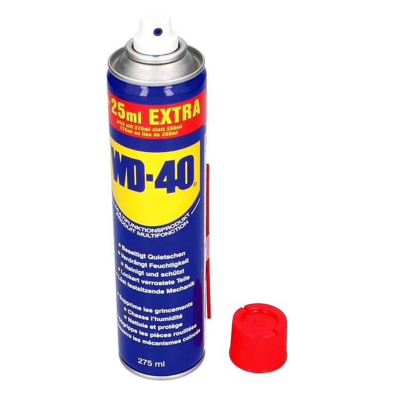 Bombe aérosol multiusages W40 250ml + 25ml gratuit à partir de 2€99