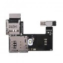 Nappe du lecteur de carte SIM pour Motorola Moto G2