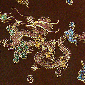 Tissu de brocart au broderie fine - Vente tissus en gros ou moyen quantité (G11)