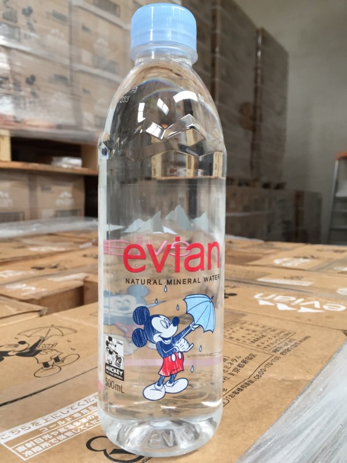 Eau minérale naturelle Evian (Pack de 24 x 50cl) Destockage Grossiste