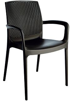 Fauteuil polypropylene de colouers.