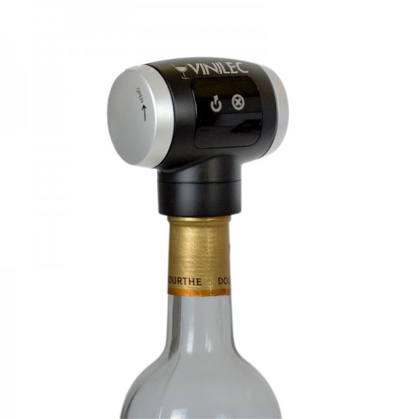 Pompe Bouchon vide d'air automatique pour bouteille de vin Destockage