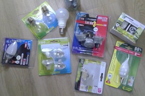 Lot d'ampoule LEDS