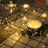 DÉSTOCKAGE Guirlande Lumineuse à Piles 10m 100 Micro LED avec Télécommande
