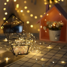 DÉSTOCKAGE Guirlande Lumineuse à Piles 10m 100 Micro LED avec Télécommande