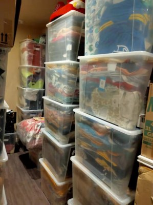 Lot des vêtements et accessoires pour chien