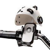 Porte-téléphone original avec casque panda protection pluie et protection UV  pour vélo...