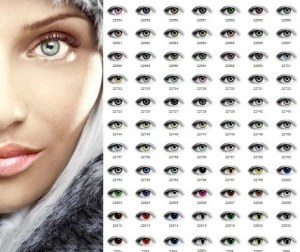Stock lentilles de couleur fantaisie non médicales