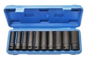 Coffret douilles longues a choc 12 PCS 1/2 KRAFTMULLER