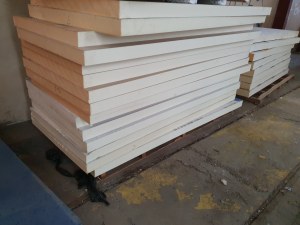 Panneaux isolants polyuréthane déclassés