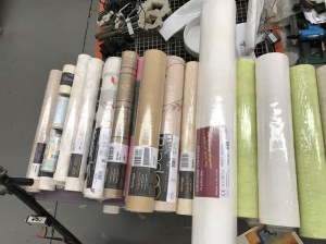 Lot de 72'500 Rouleaux de papiers peints Luxe