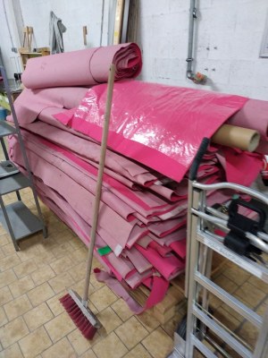 Moquette de stand aiguilletée