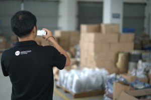 Supervision de chargement de conteneur