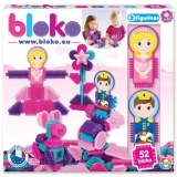 Jeu d'assemblage - BLOKO - Coffret de 50 BLOKO et 2 figurines Princesse