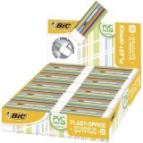 BIC Plast-Office Gommes Blanches - Boîte de 20
