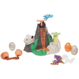 Jouet Île aux Dinosaures PLAY-DOH - Slime HydroGlitz atoxique - pour enfants dès 4 ans