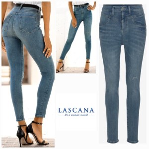 020089 Jean skinny pour femme de Lascana