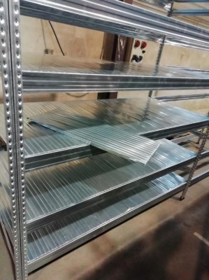 Rayonnage semi lourd métallique modulable galvanisé rack lot prix imbattable
