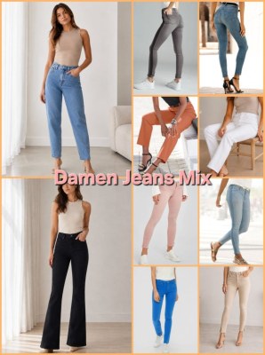 020292 Mix de jeans femme