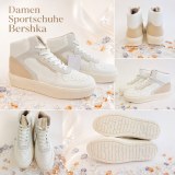 060151 Baskets montantes femme Bershka