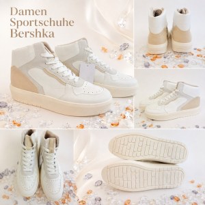 060151 Baskets montantes femme Bershka