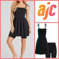 020281 Ensemble femme – robe + short AJC