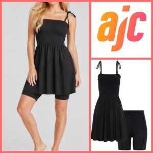 020281 Ensemble femme – robe + short AJC