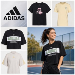 030063 Mix de T-shirts Adidas